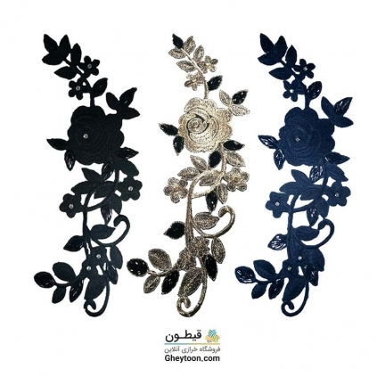 تکه دوزی حرارتی نگین دار005