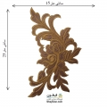 تکه دوزی گل اپلیکه حرارتی مدل 017 (گلدوزی یا اپلیکه ی حرارتی)