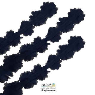 گل حریر شکوفه دار سرمه ای