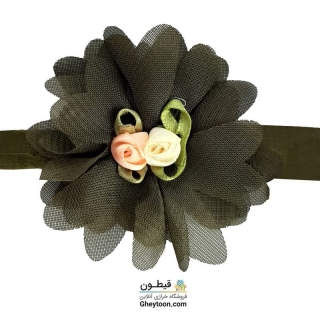 گل حریر شکوفه دار سبز ماشی