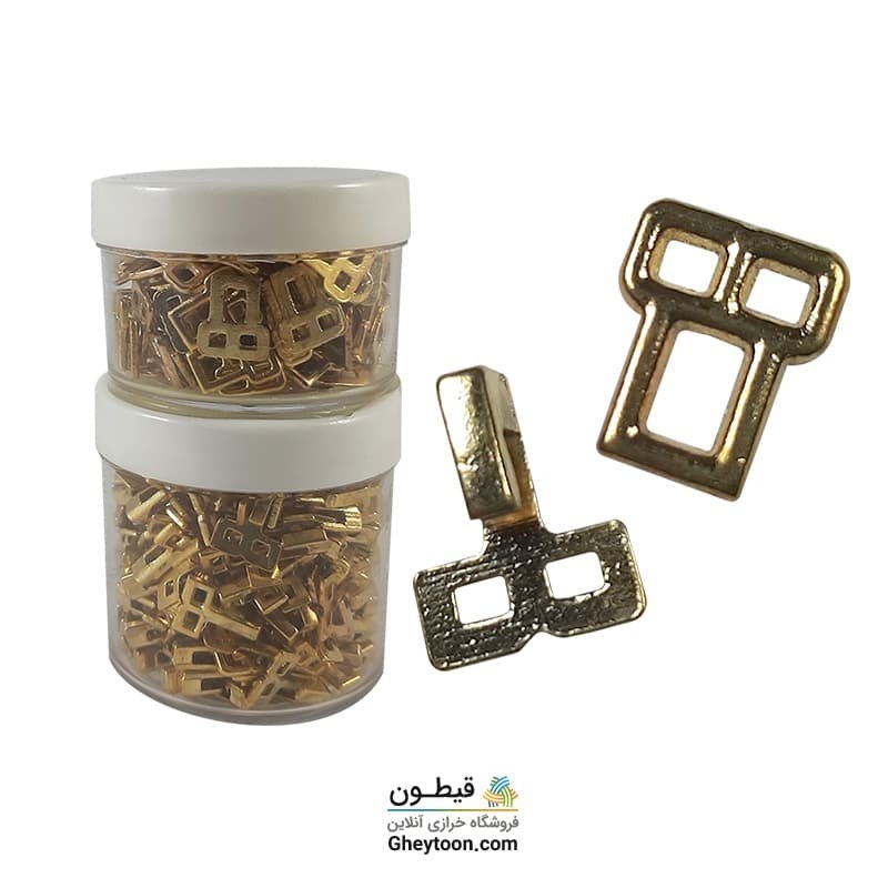 قزن ترک فانتزی طلایی مربعی