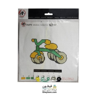 شماره دوزی طرح دوچرخه