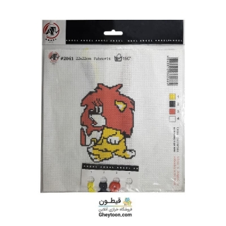 شماره دوزی طرح شیر