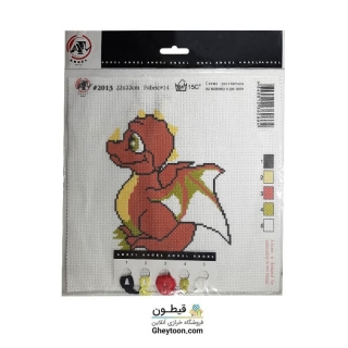 شماره دوزی طرح اژدها