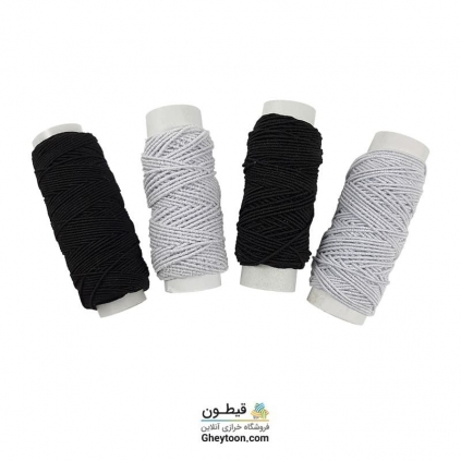 کش ماسوره ای سفید و مشکی