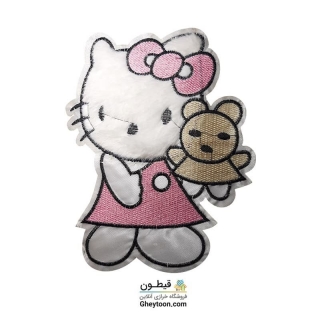 تکه دوزی عروسکی حرارتی خزدار کیتی مدل 005