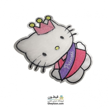 تکه دوزی عروسکی حرارتی خزدار کیتی مدل 002