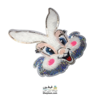 تکه دوزی عروسکی حرارتی خزدار خرگوش