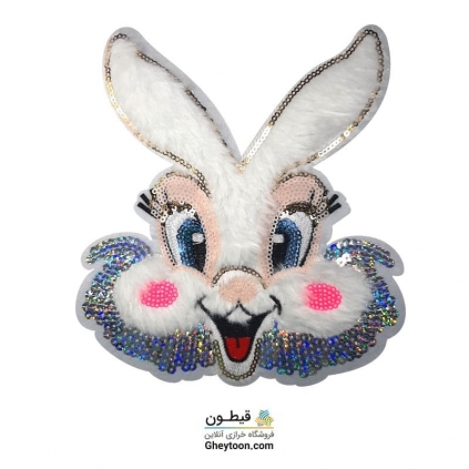 تکه دوزی عروسکی حرارتی خزدار خرگوش