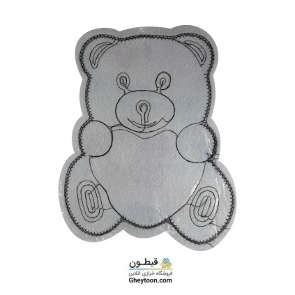 تکه دوزی عروسکی حرارتی خزدار خرسی