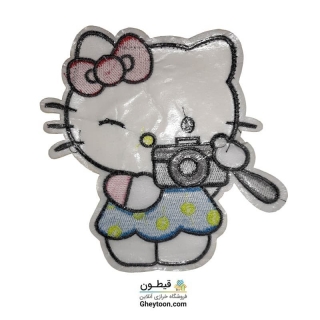 تکه دوزی عروسکی حرارتی خزدار کیتی مدل 004