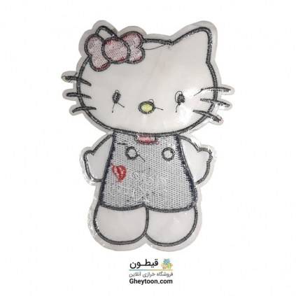 تکه دوزی عروسکی حرارتی خزدار کیتی مدل 001