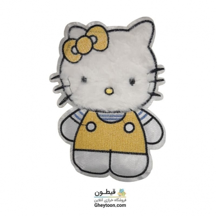 تکه دوزی عروسکی حرارتی خزدار کیتی مدل 003