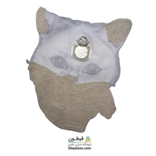 تکه دوزی عروسکی چراغ دار و موزیکال با صدای گربه مدل 001