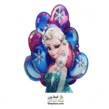 تکه دوزی عروسکی چراغدار و موزیکال السا