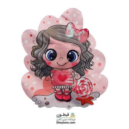 تکه دوزی عروسکی چراغدار و موزیکال مدل 002