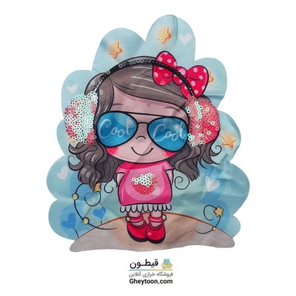 تکه دوزی عروسکی چراغ دار و موزیکال مدل 003