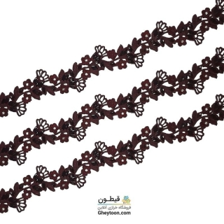 نوار گل شقایق نگین دار حرارتی متری