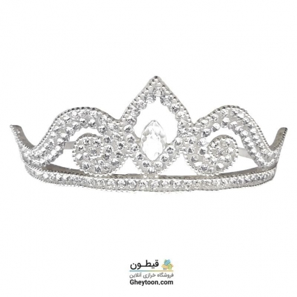 تل نگین دار نقره ای مدل 011