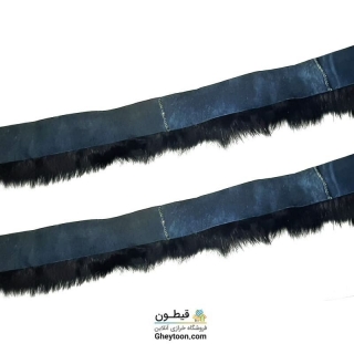 نوار خز خرگوشی مشکی