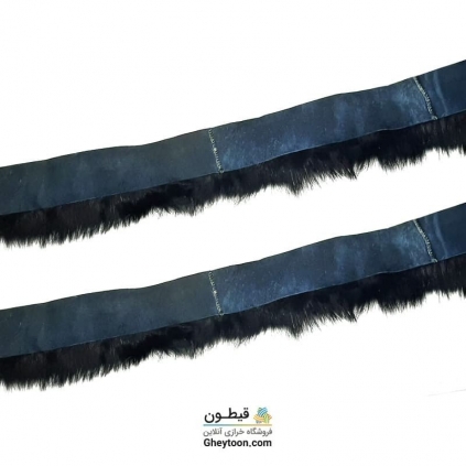 نوار خز خرگوشی مشکی