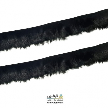نوار خز خرگوشی مشکی