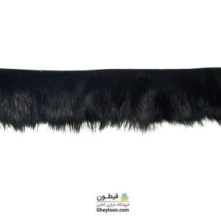 نوار خز خرگوشی مشکی