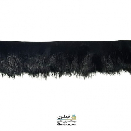 نوار خز خرگوشی مشکی