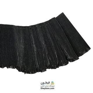 نوار پلیسه ترک 10 سانتی متری بی پولک