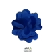 گل حریر جنس ساتن سایز کوچک متری آبی کاربنی