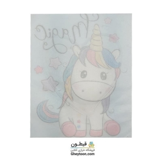 استیکر آکواریومی تک شاخ آبی