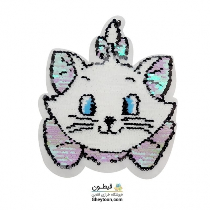 استیکر پولکی گربه ملوس