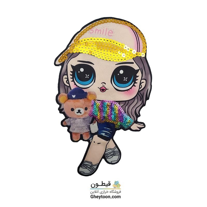 استیکر ال و ال کلاه smile خرسدار