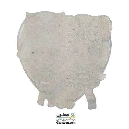 استیکر ال و ال دوتایی قلبی طلایی