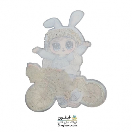 استیکر ال و ال لباس خرگوشی چرخ دار