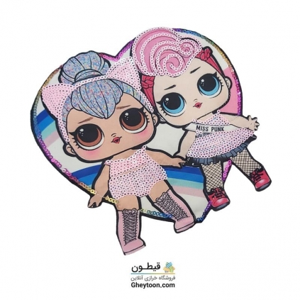 استیکر ال و ال دو تایی قلبی