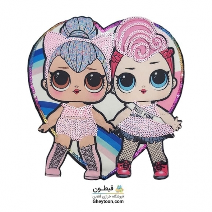 استیکر ال و ال دو تایی قلبی