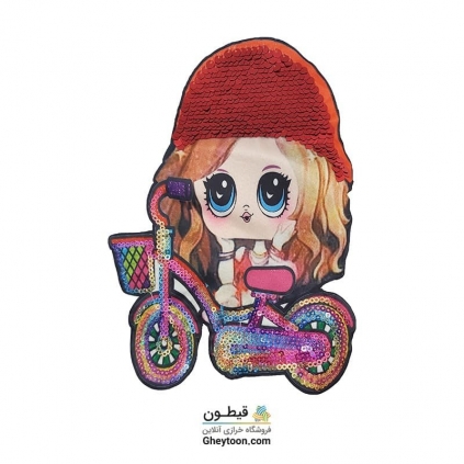 استیکر ال و ال کلاه قرمز چرخ دار