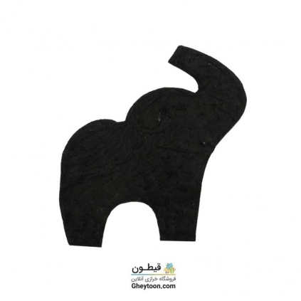 جواهر دوزی فیل خرطوم بالا