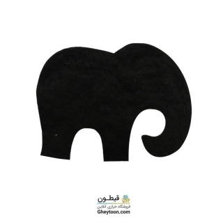 جواهر دوزی فیل خرطوم پایین