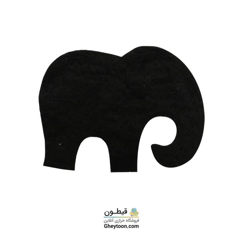 جواهر دوزی فیل خرطوم پایین