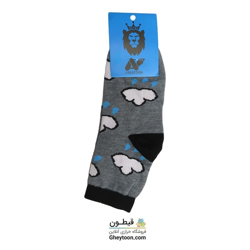 جوراب ابر طوسی تا به تا