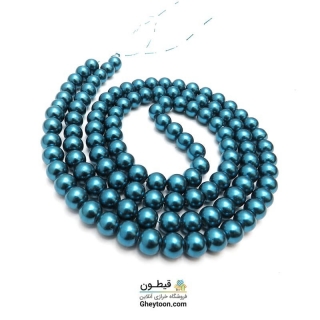 مروارید آبی کله غازی سایز 8
