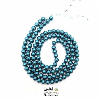 مروارید آبی کله غازی سایز 8
