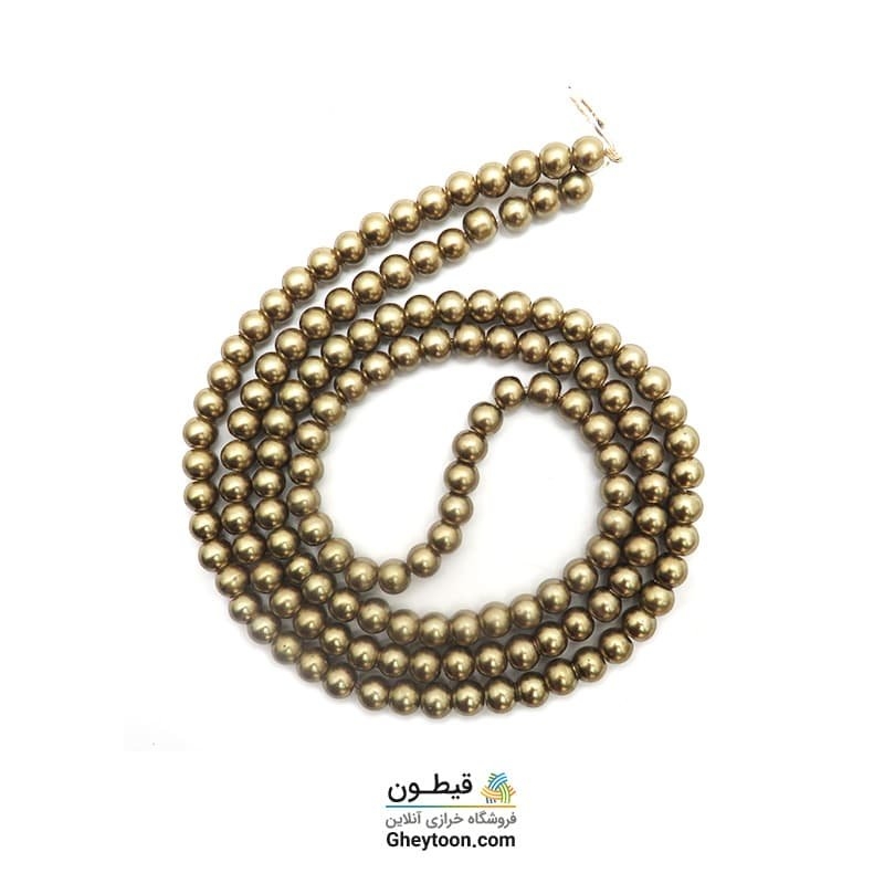 مروارید برنز سایز 6