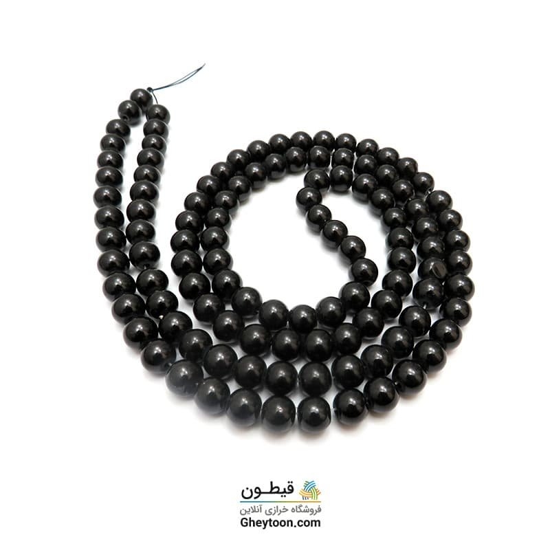 مروارید مشکی سایز 8