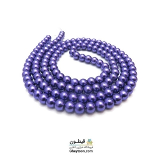 مروارید یاسی سایز 6