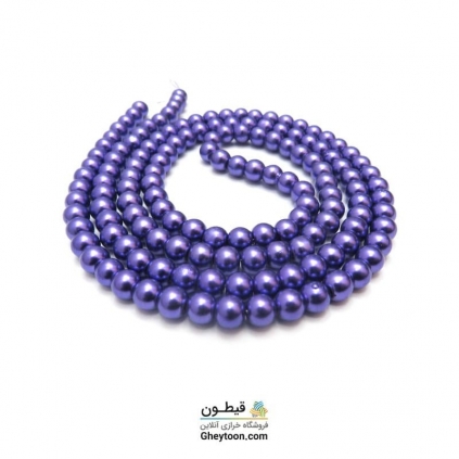 مروارید یاسی سایز 6