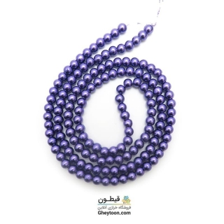 مروارید یاسی سایز 6