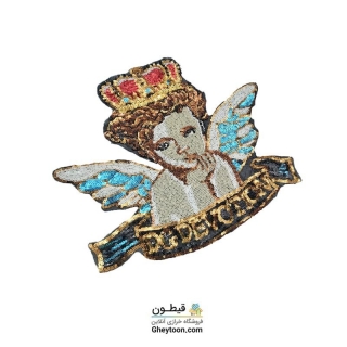 تکه دوزی فرشته پولکی